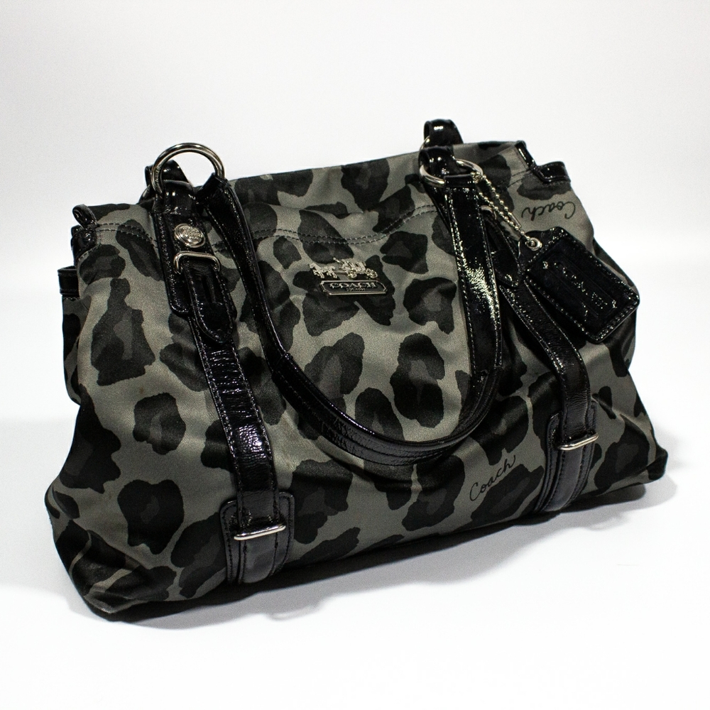 Coach Mia Ocelot Carryall #15778
